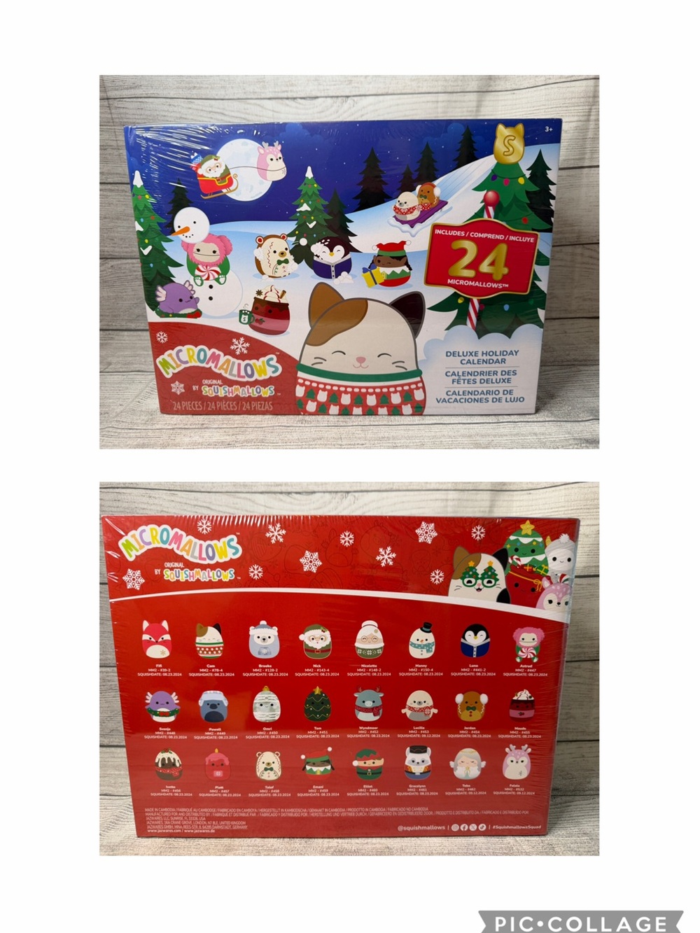 Squishmallows Micromallows Holiday Advent Calendar -